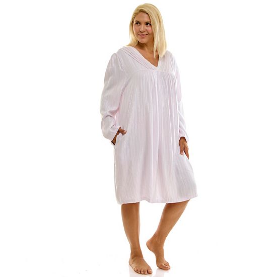 Plus Size Croft & Barrow® Long Sleeve Sleep Gown
