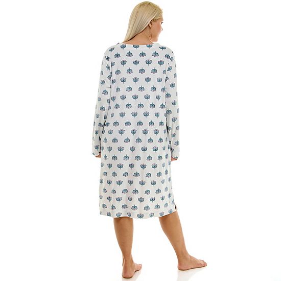 Plus Size Croft & Barrow® Velour Sleepshirt