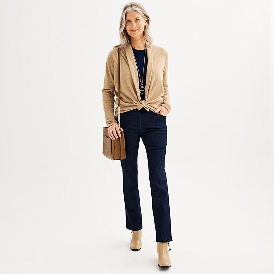Women's Croft & Barrow® The Extra Soft Closureless Cardigan