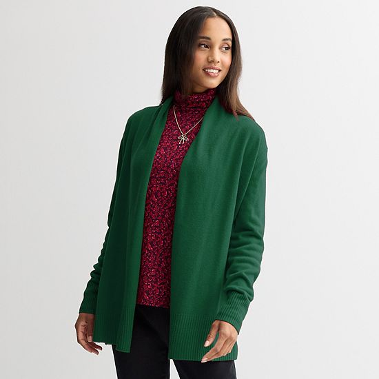 Women's Croft & Barrow® The Extra Soft Closureless Cardigan