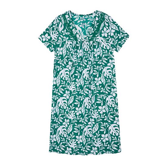 Women's Croft & Barrow® Short Sleeve Sleep Gown