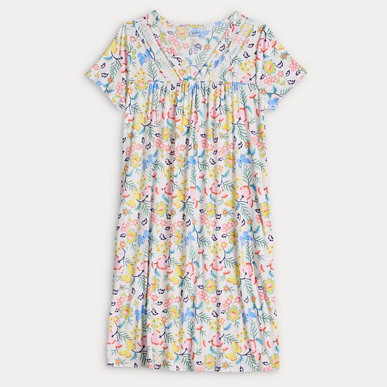 Women's Croft & Barrow® Short Sleeve Sleep Gown
