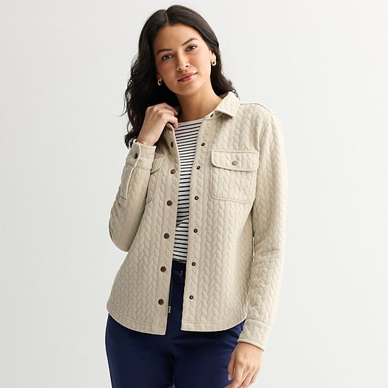 Women's Croft & Barrow® Shacket