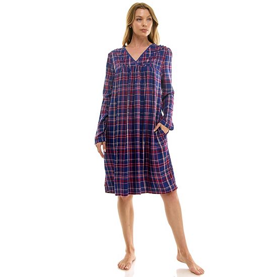 Women's Croft & Barrow® Long Sleeve Sleep Gown