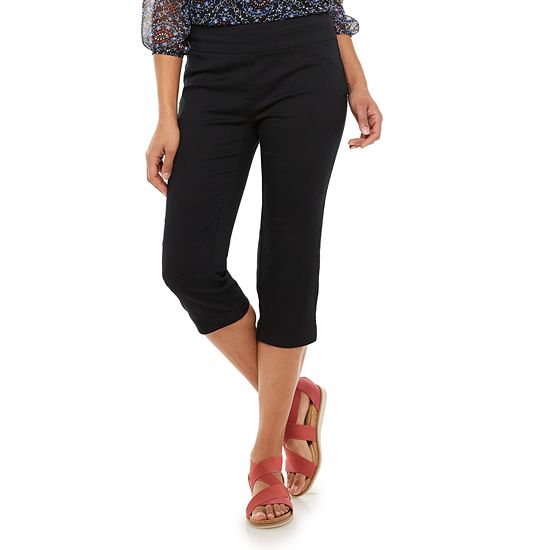 Women's Croft & Barrow® Effortless Stretch Capri Pants