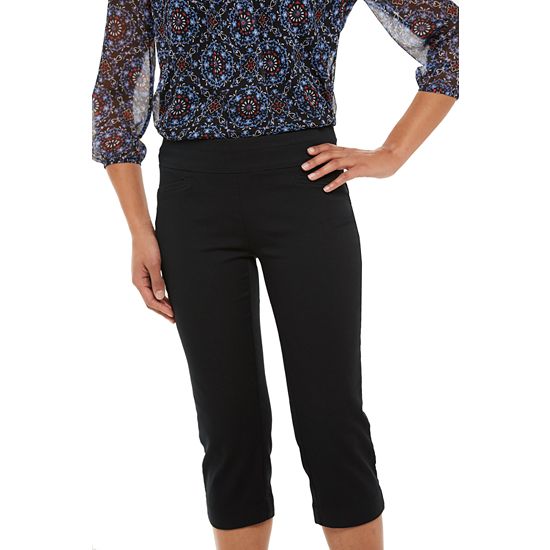  Women's Croft & Barrow® Effortless Stretch Capri Pants
