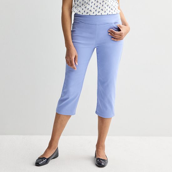  Women's Croft & Barrow® Effortless Stretch Capri Pants