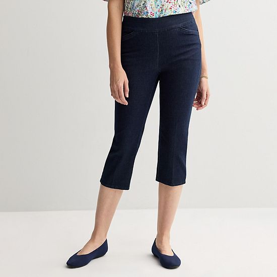  Women's Croft & Barrow® Effortless Stretch Capri Pants