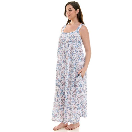  Plus Size Croft & Barrow® Woven Crepe Sleep Gown