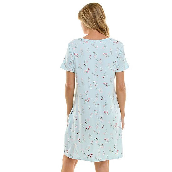  Women's Croft & Barrow® Cozy Luxe Pajama Sleepshirt