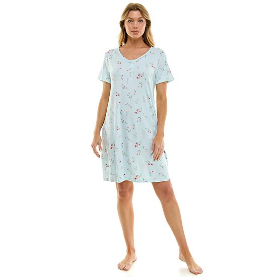  Women's Croft & Barrow® Cozy Luxe Pajama Sleepshirt