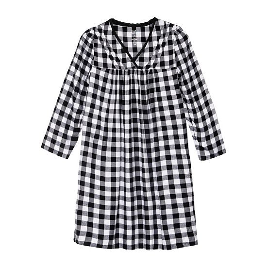  Women's Croft & Barrow® Long Sleeve Sleep Gown