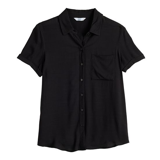  Women's Croft & Barrow® Camp Shirt