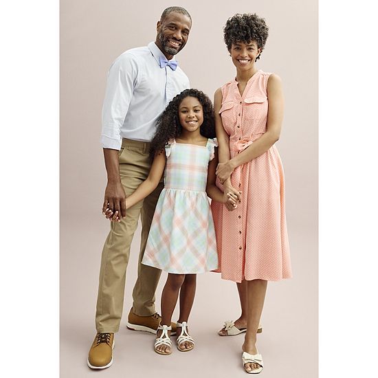  Women's Croft & Barrow® Y-Neck Shirtdress