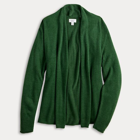  Women's Croft & Barrow® The Extra Soft Closureless Cardigan