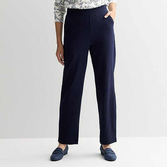  Women's Croft & Barrow® Knit Essential Straight Leg Pants
