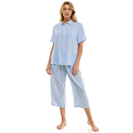  Women's Croft & Barrow® Woven Rayon Pajama Top