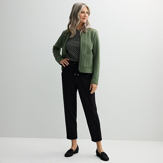  Women's Croft & Barrow® Pull On Ponte Pants