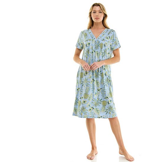  Women's Croft & Barrow® Short Sleeve Sleep Gown