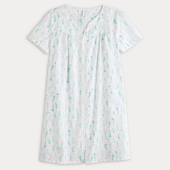  Petite Croft & Barrow® Woven Zip Sleep Robe