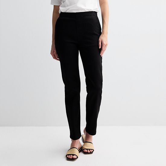  Women's Croft & Barrow® Classic Pull On Jeans
