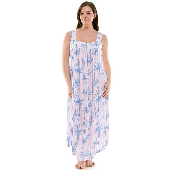  Plus Size Croft & Barrow® Woven Crepe Sleep Gown