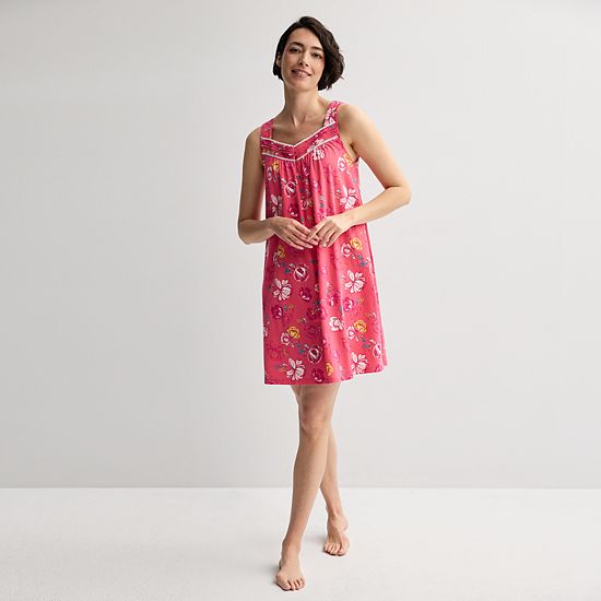  Petite Croft & Barrow® Cotton Sleep Gown