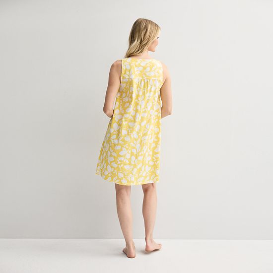  Women's Croft & Barrow® Cotton Sleep Gown
