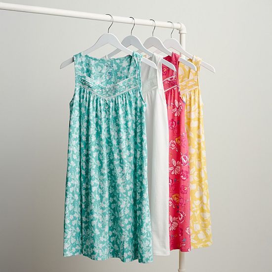  Women's Croft & Barrow® Cotton Sleep Gown