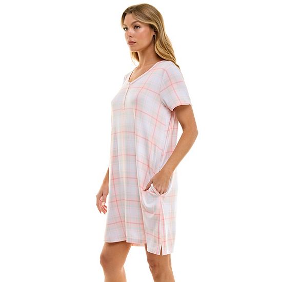  Women's Croft & Barrow® Cozy Luxe Pajama Sleepshirt