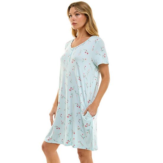  Women's Croft & Barrow® Cozy Luxe Pajama Sleepshirt