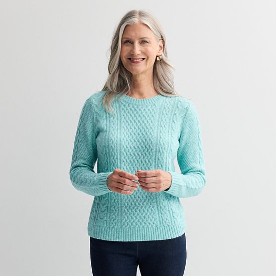  Petite Croft & Barrow® Cozy Sweater