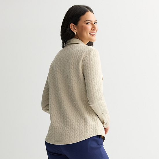  Women's Croft & Barrow® Shacket