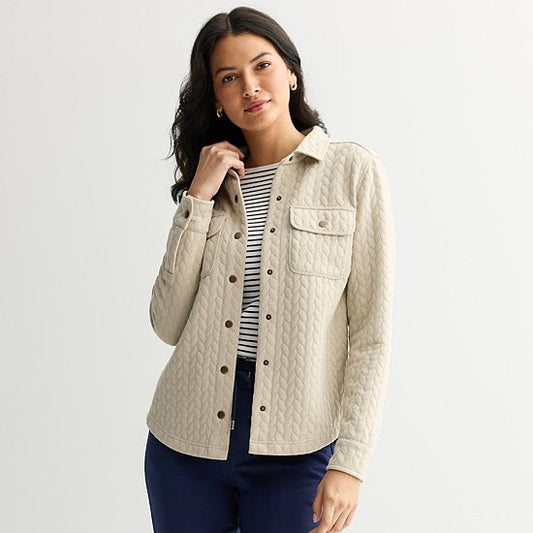  Women's Croft & Barrow® Shacket