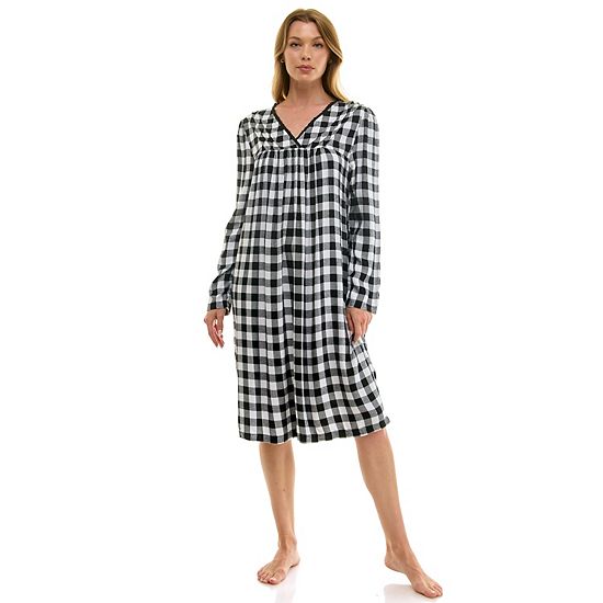  Women's Croft & Barrow® Long Sleeve Sleep Gown