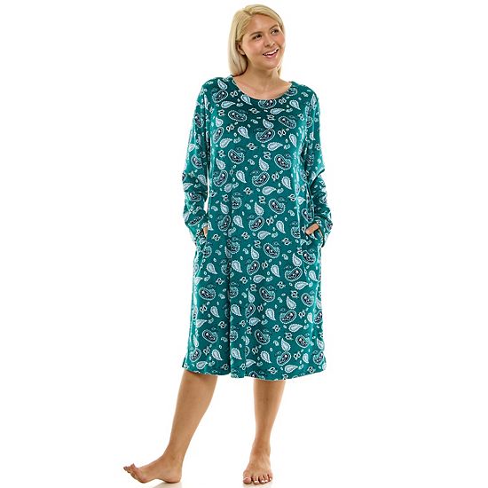 Plus Size Croft & Barrow® Velour Sleepshirt