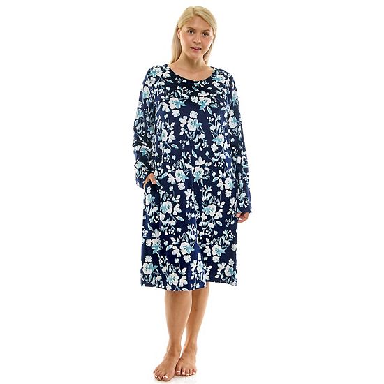 Plus Size Croft & Barrow® Velour Sleepshirt