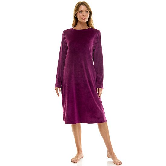  Women's Croft & Barrow® Velour Sleepshirt