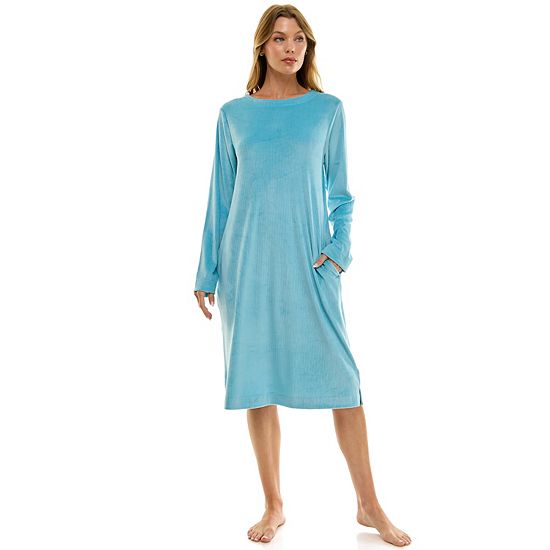  Women's Croft & Barrow® Velour Sleepshirt