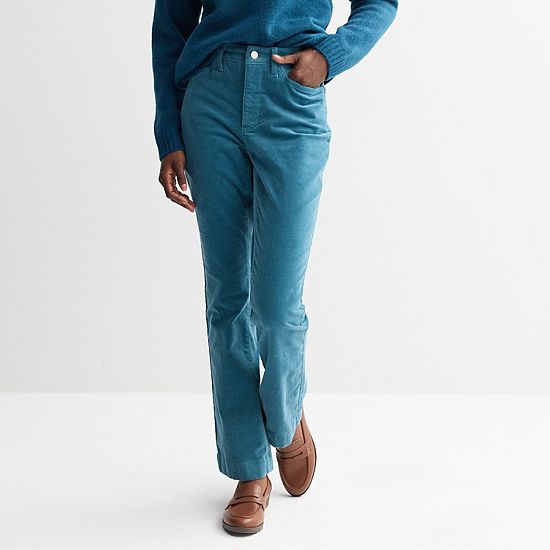  Women's Croft & Barrow® Bootcut Corduroy Pants