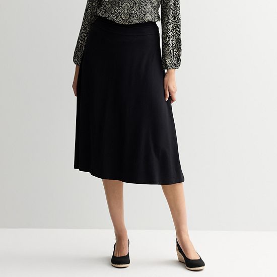  Women's Croft & Barrow® Midi Skirt